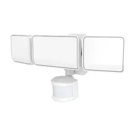 90-1593-4k Fresh Source International Inc Hyper Tough 3 Head Security Light 180 Motion Sensor 4000 Lumens Direct Wire