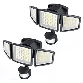 Amb233 Fresh Source International Inc Motion Sensor Outdoor Lights Battery Powered - 1000lm Operated 2 Pack