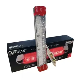 Frontlane 313108179142 Impulse 6-watt Equivalent Integrated Led Red Pulsing Brake Collision Avoidance W