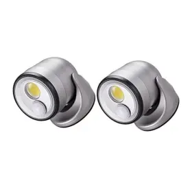 33002-101 Fulcrum Products Inc. By Led Floodlight 2 Pack 2-pack Silver