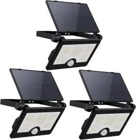 Joy-1828b Fwieurow Upgrade Version Solar Outdoor Lights Ultra Bright Floodlight Motion Sensing Lig