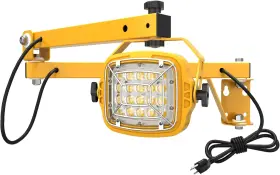 G Gjia 313102572529 30w Led Loading Dock Light 40 Inch Folding Arm 4 200 Lumens 360 Rotatable Lamp Head