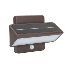4is50410 Gama Sonic Architectural Bronze Outdoor Solar Warm White Led Motion Sensing