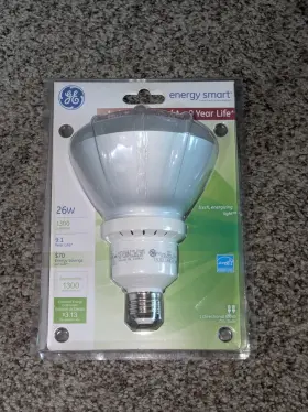 47479 Ge New In Pkg Indoor Floodlight 26watt Energy Smart Star