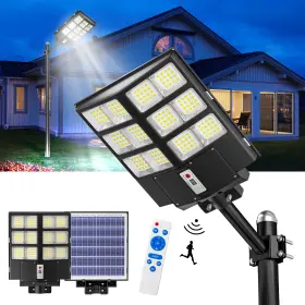 Ry-8300w Gefolly Commercial Solar Street Light Outdoor Dusk To Dawn Motion Sensor 9999999999990lm
