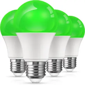 Gk Lighting 313100653671 L Lohas Led Green Light Bulbs Outdoor Dusk To Dawn Sensor A19 Porch Lights