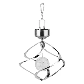 Gpct2389 Global Phoenix Spiral Solar Wind Chime Led Color Changing Waterproof Hanging Light For