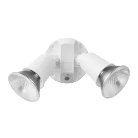 91008607 Globe Electric Dusk To Dawn Two Light 6-1/2 Inch W Outdoor - Satin