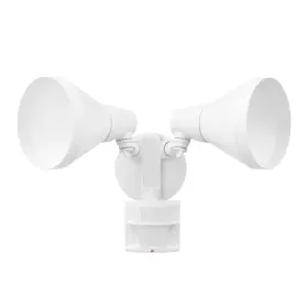 91008610 Globe Electric Motion Double Light 5-13/16 Inch W Outdoor - Satin