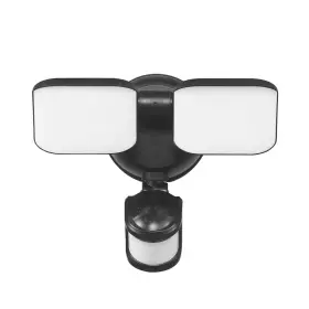 91008634 Globe Electric Double Light 7-3/4 Inch W 4000k Led Outdoor - Black