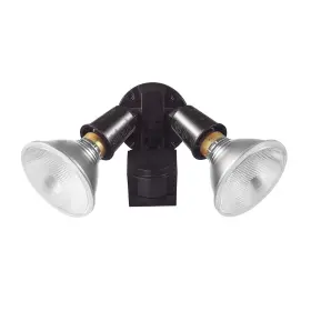 91008643 Globe Electric Motion Sensing Double Light 5-3/16 Inch W - Satin