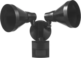 Sl-5318-bz-d Globe Electric 17000140 180-degree 240 W Twin Head Black Hardwired Motion Sensor