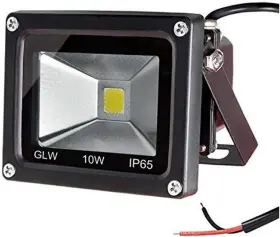 Glw 700112946578 10w 12v Ac Or Dc Warm White Led Flood Light Waterproof Outdoor Black