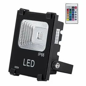 Bk-1-rgb Gm Lighting Outdoor Rgb Led Flood Work Lights 10w 1000 Lm Multi-colors