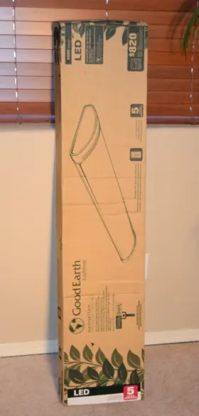 1085-nk7-48lf4-g Good Earth Lighting Led Manhattan 48 Inch Celling Fixture 4900 Lumens X 10 3