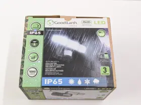 Ip65 Good Earth 755284020427 Lighting Rated Motion Activated Security Light 1000 Lumens