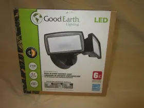 0803969 Good Earth Lighting Led Security Light 2100 Lumens Dusk To Dawn