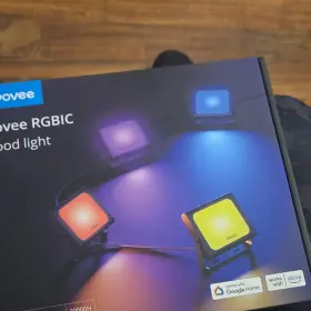 H7060112-zy-us Govee Rgbicmw Led Smart Flood Light Google Home Alexa Multicolor Outdoor