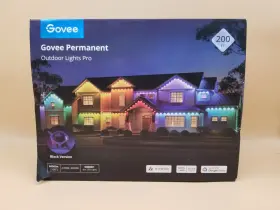 H706c Govee Permanent Outdoor Lights Pro 200ft With 120 Rgbic Led Black