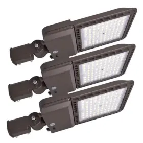 Ip65 Greensun 6973639541722 00w Led Parking Lot Lights Outdoor With Dusk To Dawn Pack9000lm 5000k 3