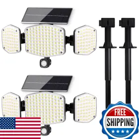 B0995q7jmv Haaray Solar Motion Sensor Outdoor Light In-ground/wall Mount 2200mah Battery