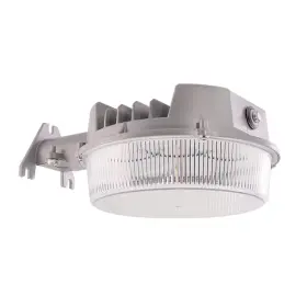 Halo 080083137503 Alb 125-watt Equivalent Integrated Led Gray Dusk To Dawn Area Light 4000k