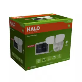 Halo 080083149681 180-degree Solar Led Outdoor Security Motion-activated Floodlight