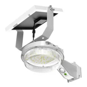 Halo 080083260522 Sbl 100-watt Equivalent Integrated Led Gray Mtn D2d Outdoor Solar Barn Light At
