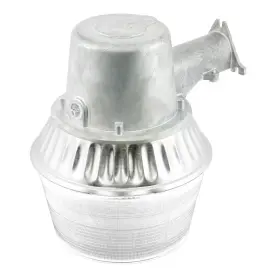 Halo 313105919956 Al 65-watt Equivalent Integrated Led Metallic Dusk To Dawn Area Light 4000k