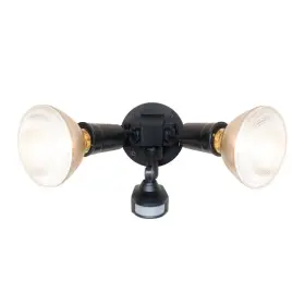 Halo 445041835892 110 Black Motion Activated Sensor Outdoor Security Flood Light