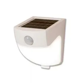 Halo 711181928860 120-degree White Motion Activated Sensor Outdoor Solar Powered Wedge Security Li