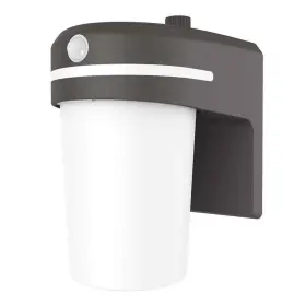 Fe10a35glmb Halo Fe 60w Led Motion Sensing Area Light Bronze Dusk To Dawn 3500k