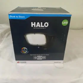 Fsl503tib Halo Fsl Single Head Bronze Outdoor Integrated Led Dusk To Dawn Flood Light