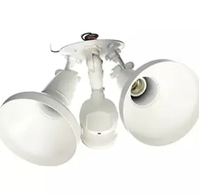 Ms185rw Halo New 180 Motion Activated Sensor Outdoor Security Flood Light Lamp Cover White