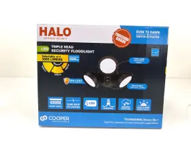 Tgs3s403drrb Halo 27w Equiv 3000 Lumens Bronze Dusk To Dawn Led Floodlight 4000k
