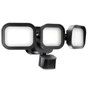 Scl019 Halostorms Led Motion Sensor Outdoor Lights 6500lm 270 72ft Detected Range Dusk To