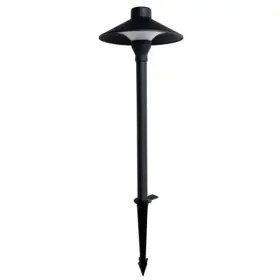 Hampton Bay 841384100562 Vernon Park 120 Lumen Low Voltage Black Integrated Led Aluminum Outdoor Path Lig
