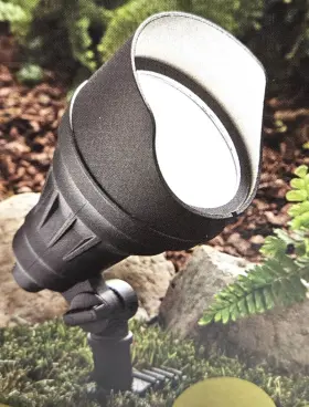 Iwh1501ll-7 Hampton Bay Led 18-watt Black Outdoor Landscape Flood Light New