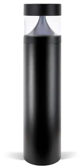 Harrrrd 751571995652 Led Bollard Landscape Lights 25 Inch 10w 3000k 3k 24 1 Pk Black