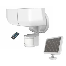 Hart 850026231496 2-head Led Solar Motion Sensing Security Flood Light Remote Control Cct