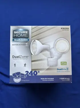 Head 016963510524 Secure Home 240-degree Hardwired Halogen 2-head Motion-activated Flood Light