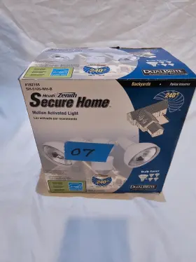 62413 Heath Heath/zenith Secue Home Motion Activated Security Light 180 #62413 Sh 5411 Wh A