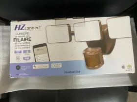 Hw-9303-bz Heath Zenith 016963493032 Hzconnect Connected Led Wired Security Motion Light Tri-head