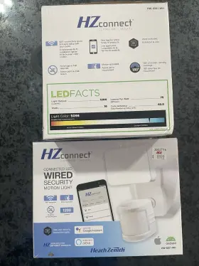 Hw-9301-wh Heath Zenith Wi-fi Smart Motion-sensing Hardwired Led Security Light
