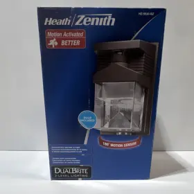 Hz-5630-bz Heath Zenith Motion Flood Light Dualbrite Bulb Bronze