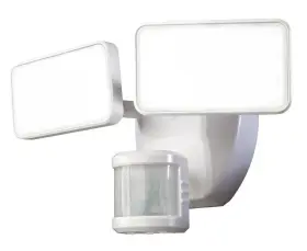Hz-5869-wh-h Heath Zenith Hz-5869 2 Light 10-25/32 Inch W Integrated Led Outdoor - White