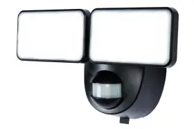 Hz-7161-bk-g Heath Zenith Hz-7161 2 Light 10-11/16 Inch W Battery Operated - Black