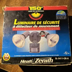 Sl-5411 Heathzenith Reflex Pre-assembled Motion Sensor Light Control Heath Zenith New Open
