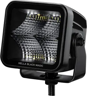 358176811 Hella Black Magic Led Series 3.2 Inch Cube Set - Flood Light Off Road Driving Lights