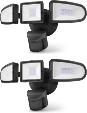 Hggh 445033710701 2 Pack Led Security Lights Motion Sensor Light Outdoor Flood 5700k